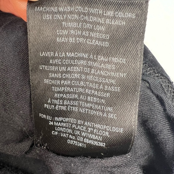 Anthropologie Pencil Dress Red Velvet HD Paris Dierdre Holiday Christmas Party M - Picture 9 of 9